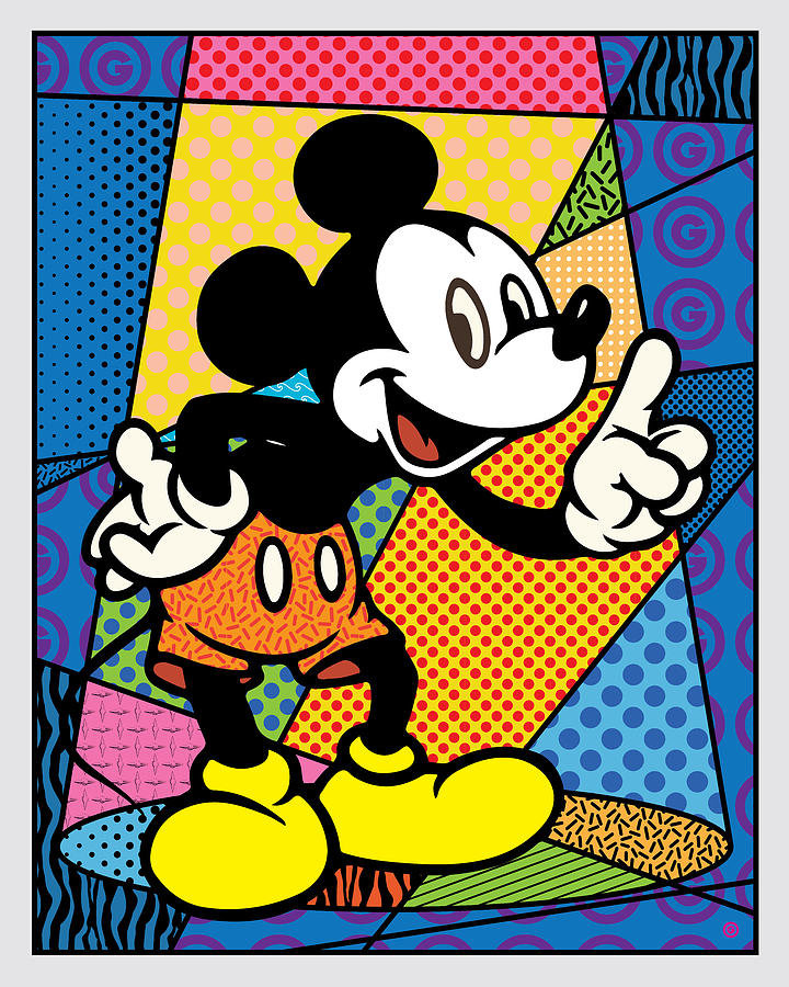 Mickey Jesture Digital Art by Gary Grayson