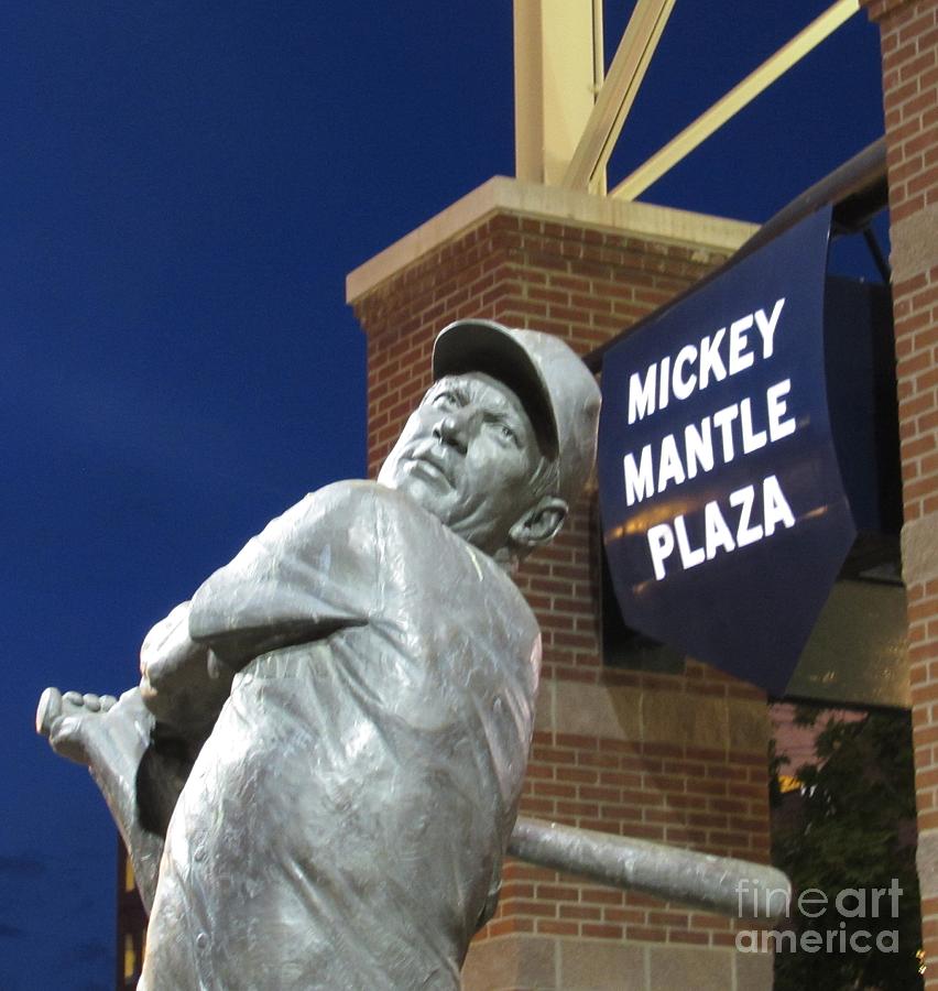 Mickey Mantle Photograph - Mickey Mantle by Allen Meyer