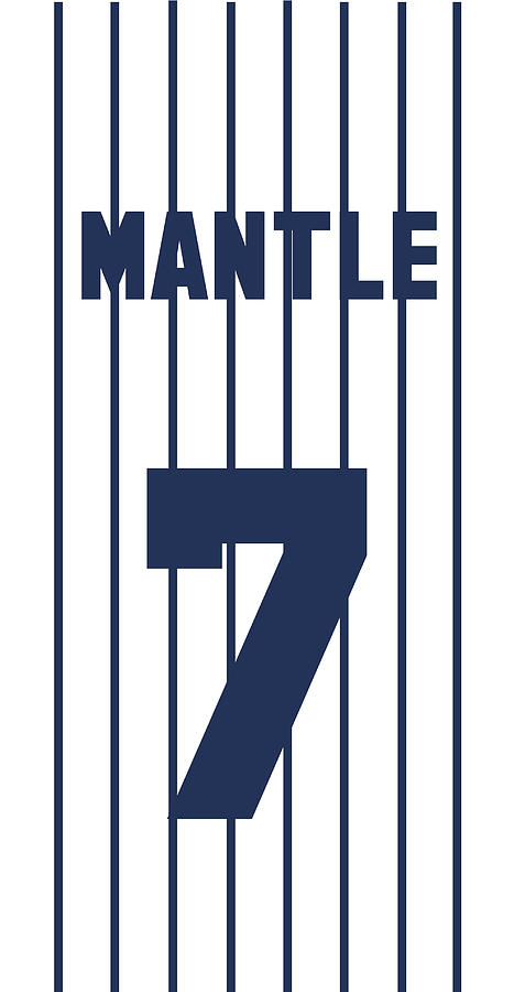 mickey mantle jersey