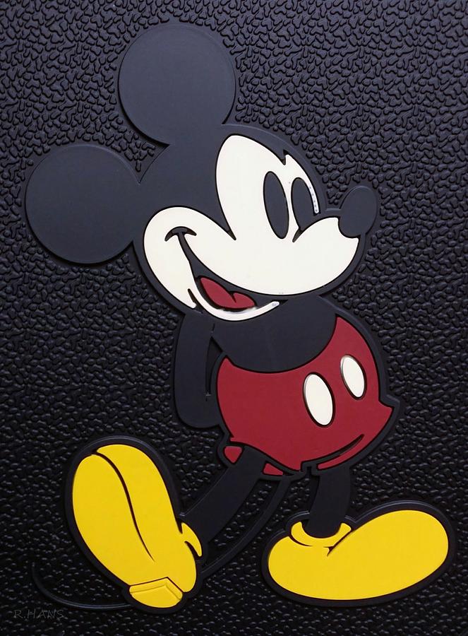 Mouse Photograph - Mickey Mat by Rob Hans