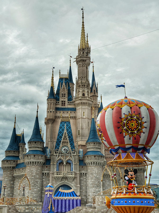Castle Photograph - Mickey Mouse Disney House by Nikki Watson    McInnes