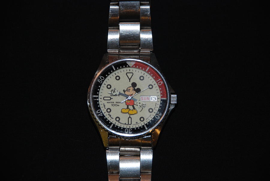 Mickey Mouse Watch Photograph by Rob Hans