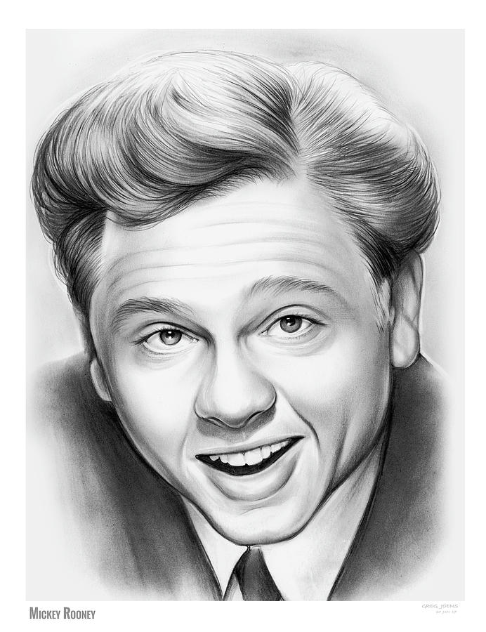 Mickey Rooney Drawing