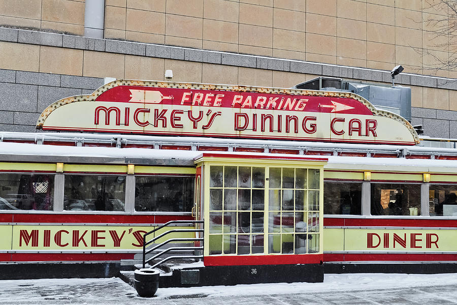 Mickeys Diner Photograph by Kyle Hanson