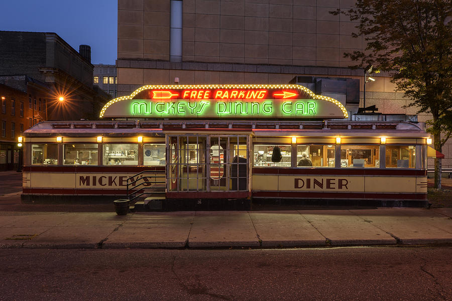Mickey's Dining Car Photograph by Christian Heeb | Fine Art America