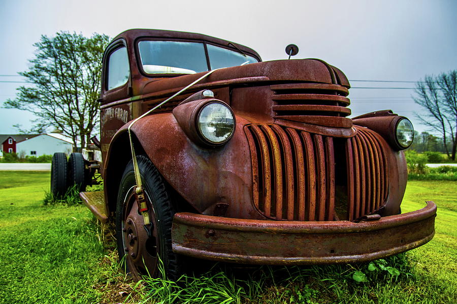 Mid 40s Chevy Truck Photograph by Chuck De La Rosa