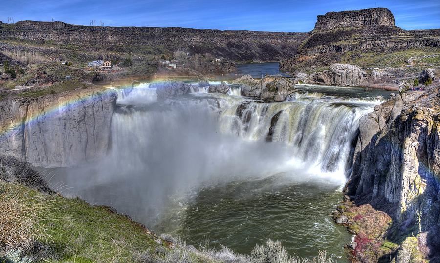 Mid-day At Shoshone Falls Photograph By Michael Morse - Fine Art America