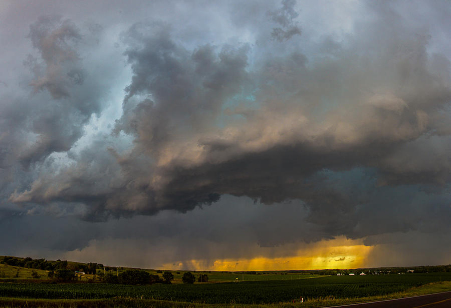Mid July Nebraska Thunderstorms 011 Photograph by NebraskaSC