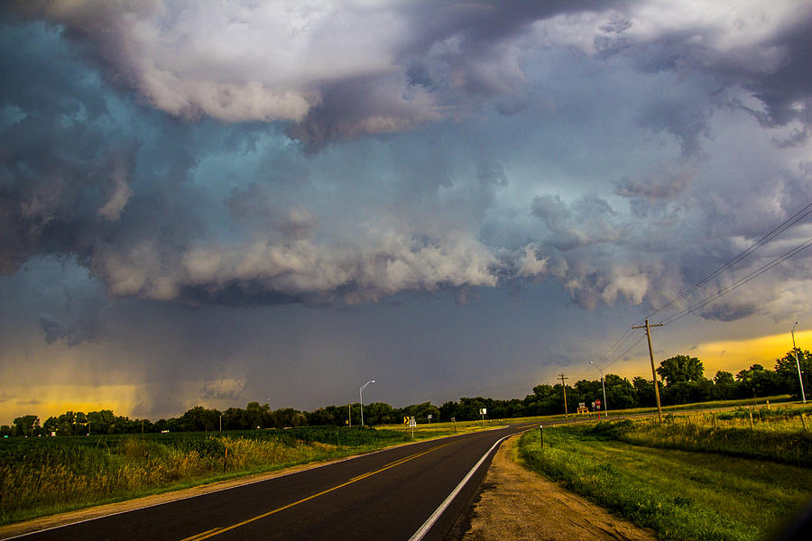 Mid July Nebraska Thunderstorms 013 Photograph by NebraskaSC