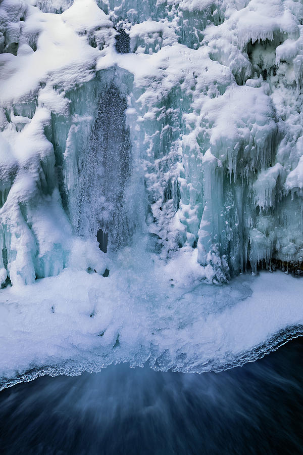Mid Range Lower Falls Photograph by Joe Kopp