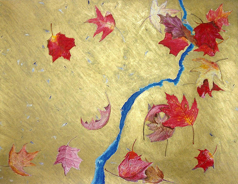Midas Fall Painting by Steve Karol