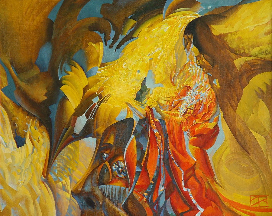 King Midas Painting - Midas Touch by Oleg Lipchenko