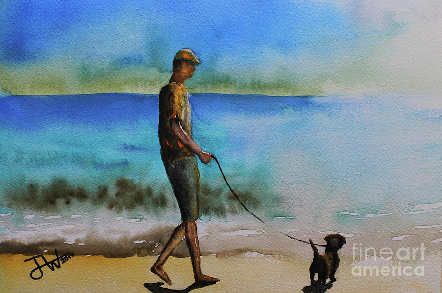 Midday Stroll  Painting by Jerome Wilson