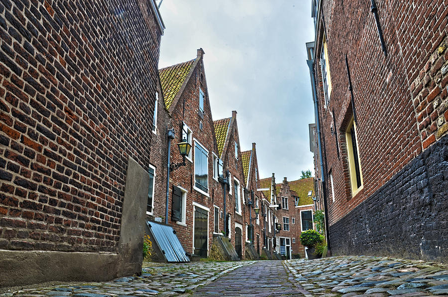 Middelburg Alley Photograph by Frans Blok