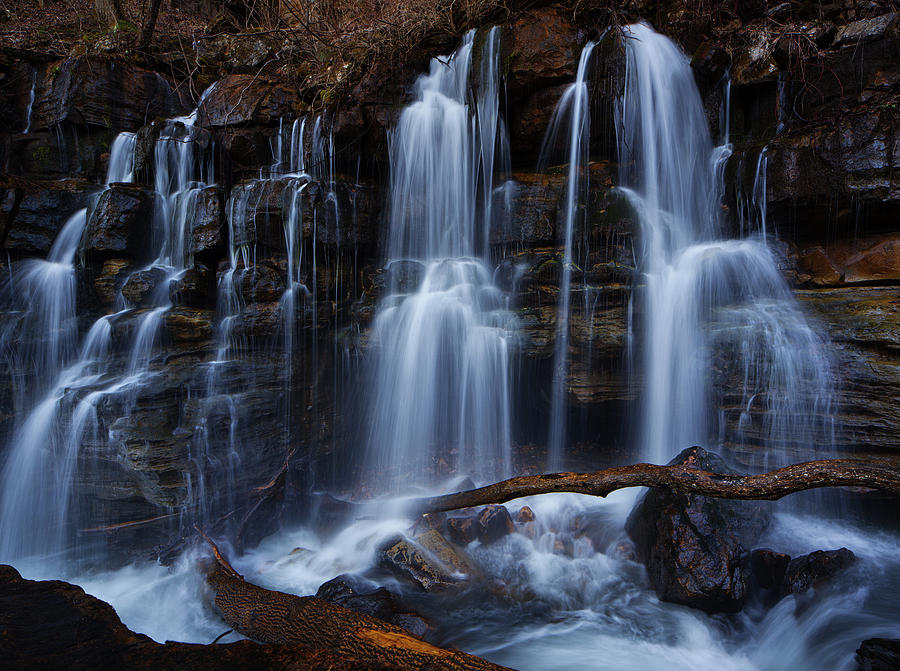 Middle Creek Falls Photograph by Dennis Sprinkle
