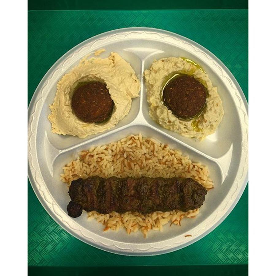Food Photograph - Middle Eastern Food Face by Juan Silva