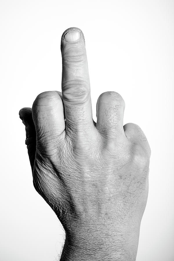 Middle Finger Photograph