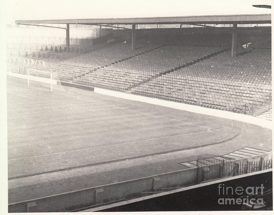 Middlesborough - Ayresome Park - East End Terrace 2 - BW - 1966 Photograph by Legendary Football Grounds