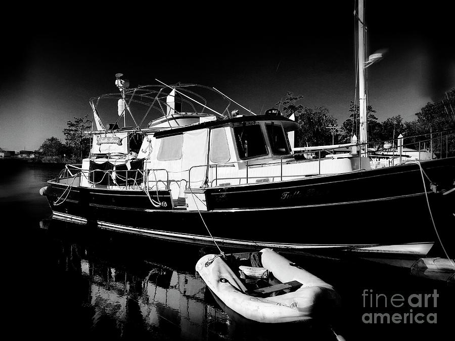 Midnight At The Marina Photograph by Luther Fine Art