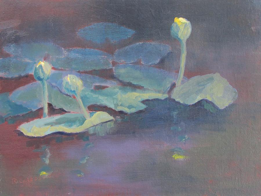 Midnight At The Oasis Painting by Susan Richardson