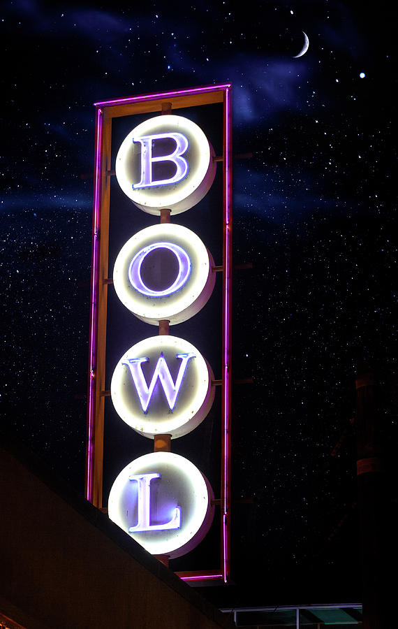 Midnight Bowling Photograph