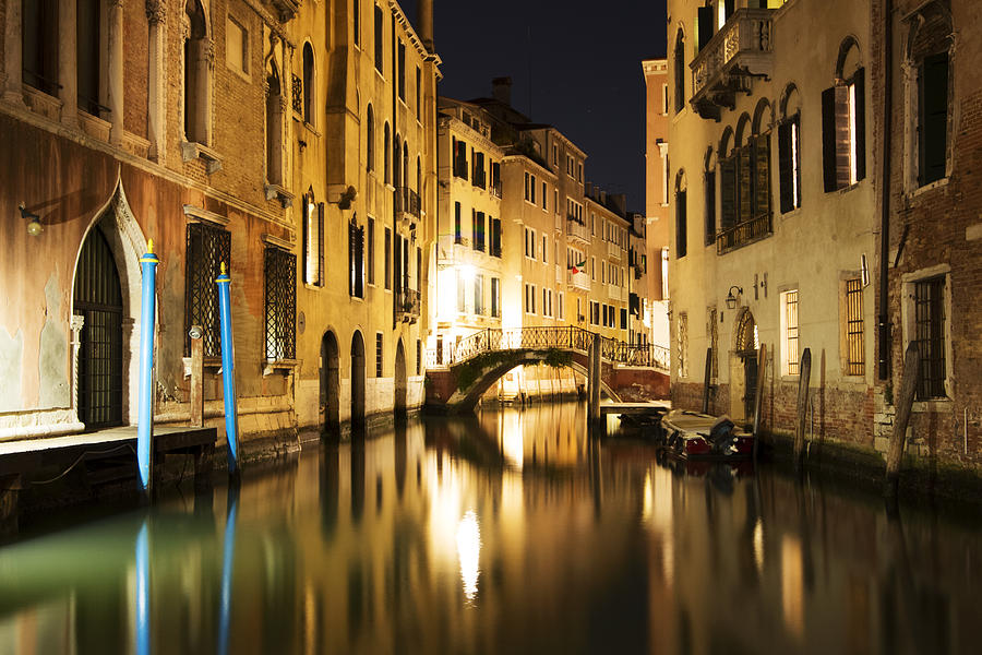 Midnight In Venice Photograph by Brad Scott