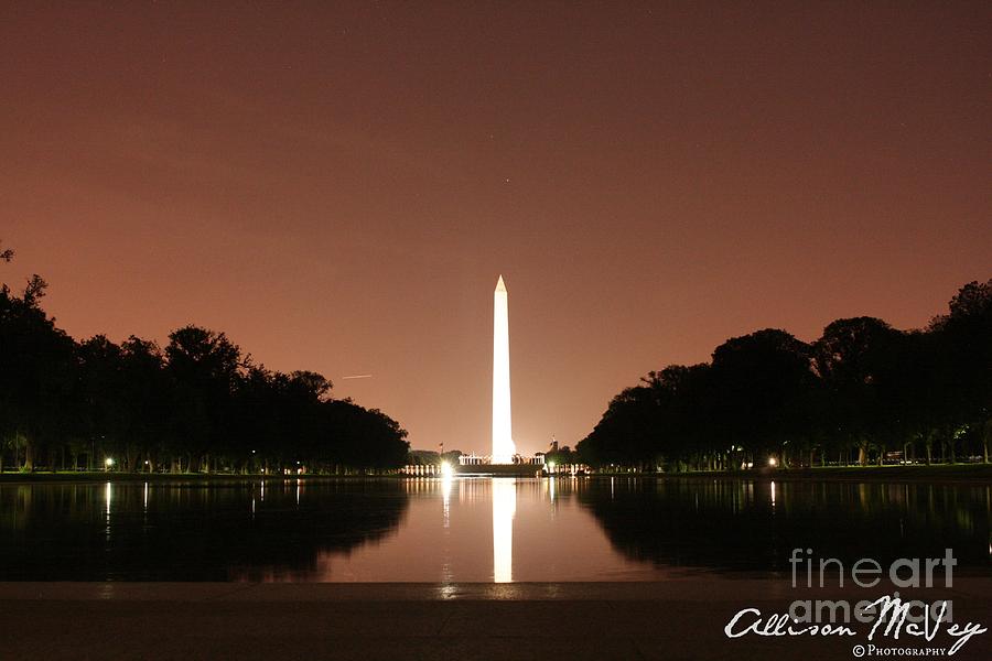 Midnight Memorial Photograph by Allison McVey - Fine Art America