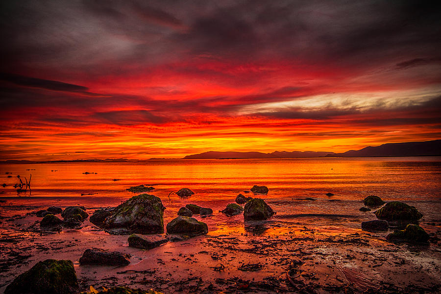 Midnight Sun In Reykjavik by Dagur Jonsson