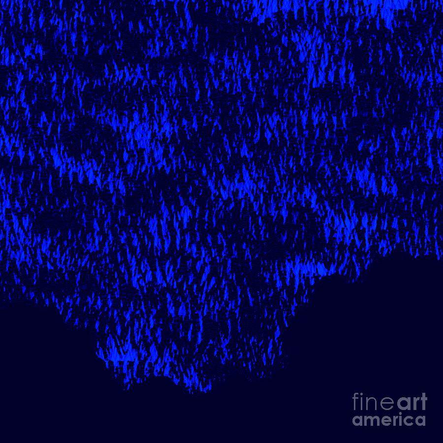 Forest Slope in Moonlight Digital Art by Tim Richards
