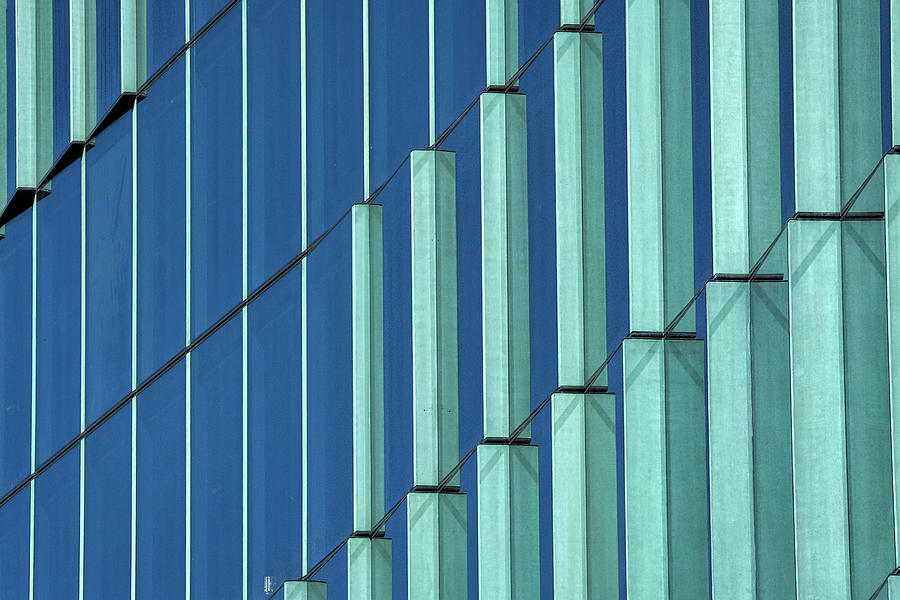 Midtown Center Windows Abstract #2 - Washington Photograph by Stuart Litoff