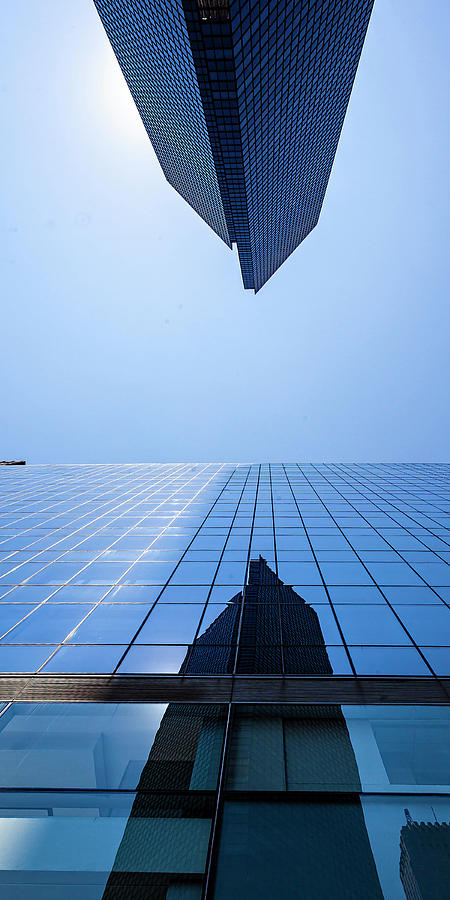 Midtown Glass Office Buildings Photograph by Robert Ullmann
