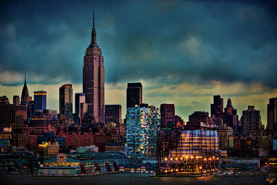 Midtown Manhattan Sunset Photograph by Chris Lord
