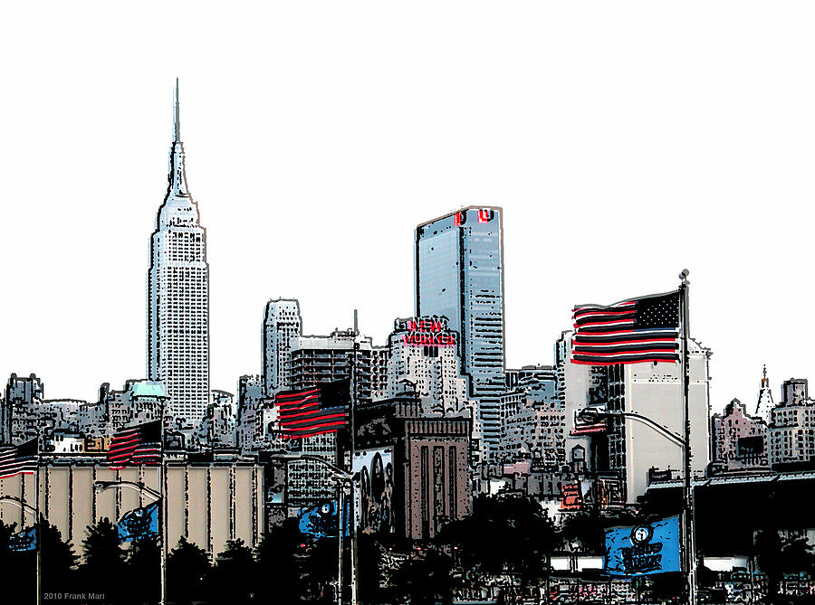 Midtown Skyline 1.1 - NYC Photograph by Frank Mari
