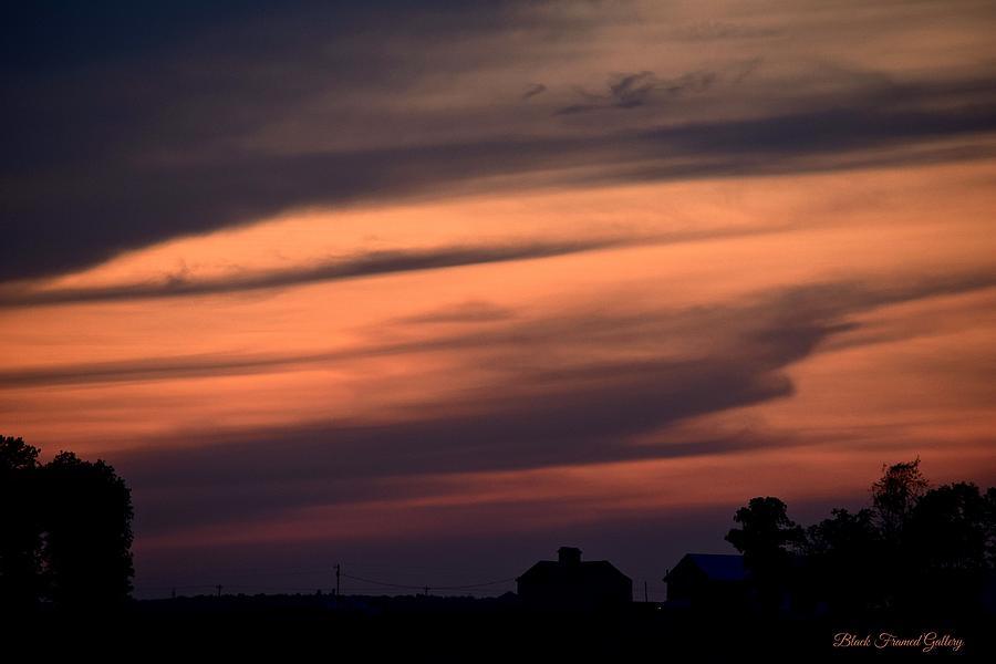 Midwestern Sunset Photograph by Kurt Keller
