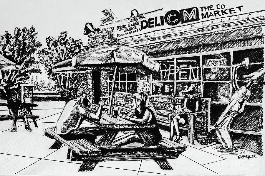 Midwood Common Market Drawing Drawing