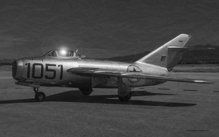 Airplane Photograph - MiG-15 by Douglas Castleman