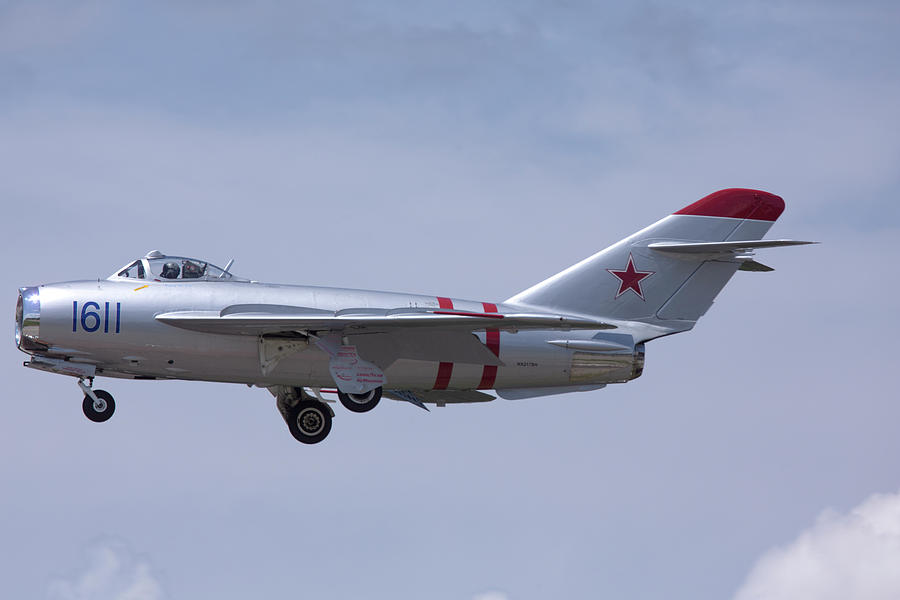 Mig 17f Extending Landing Gear Photograph By Mark Milar Fine Art America