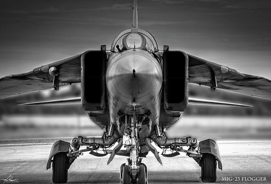 MiG23 Flogger Photograph by Philip Rispin - Fine Art America