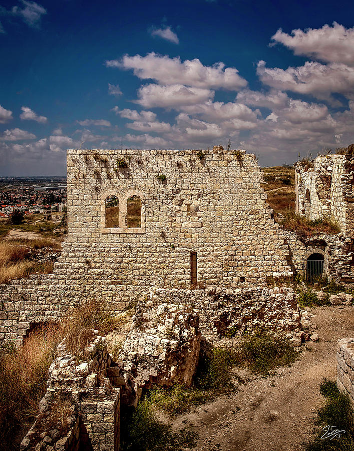 Migdal Tzedek Ruins 5 Photograph by Endre Balogh