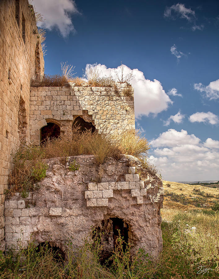 Migdal Tzedek Ruins 6 Photograph by Endre Balogh