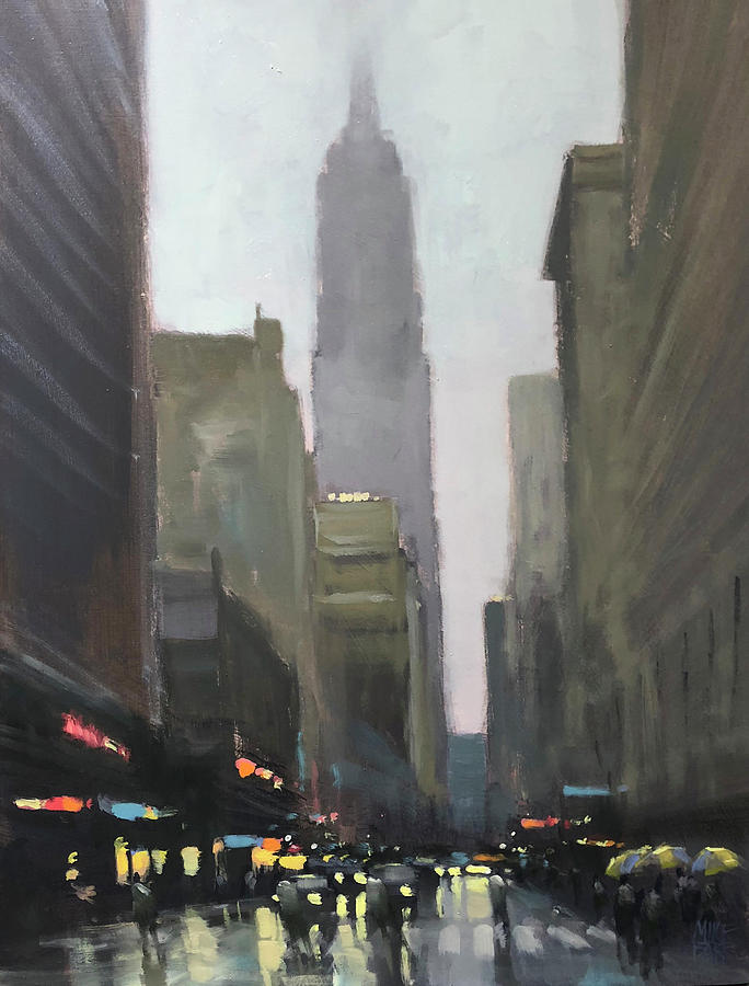Mighty Empire State Painting