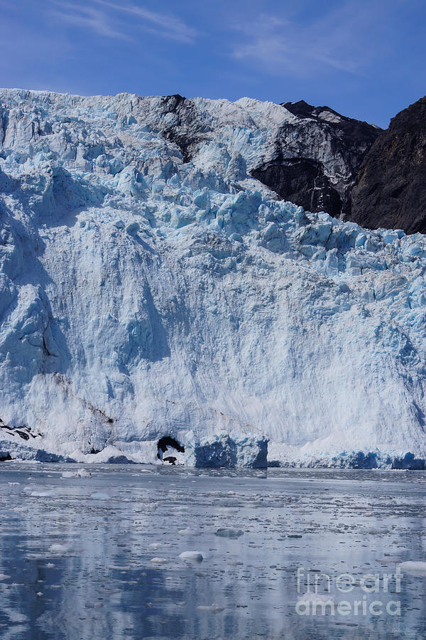 Mighty Holgate Glacier Photograph by Jennifer White
