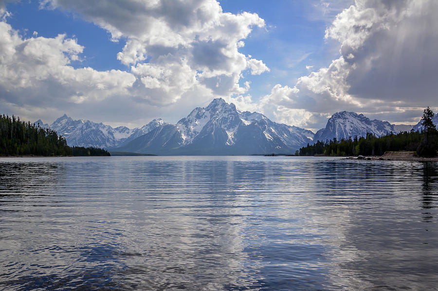 Mighty Mount Moran Photograph by Rangoonwala Studio - Fine Art America