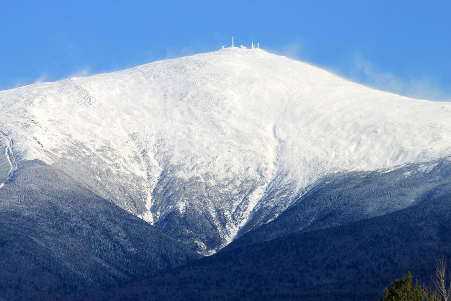 White Mountains Photograph - Mighty Mt. Washington by Suzanne DeGeorge