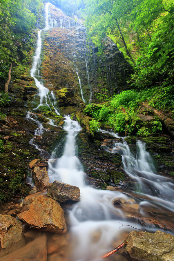 Migno Falls Photograph by Bryan Bzdula