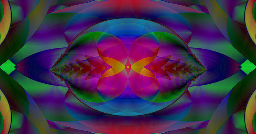 Migrating Dimensions Digital Art by Mike Breau