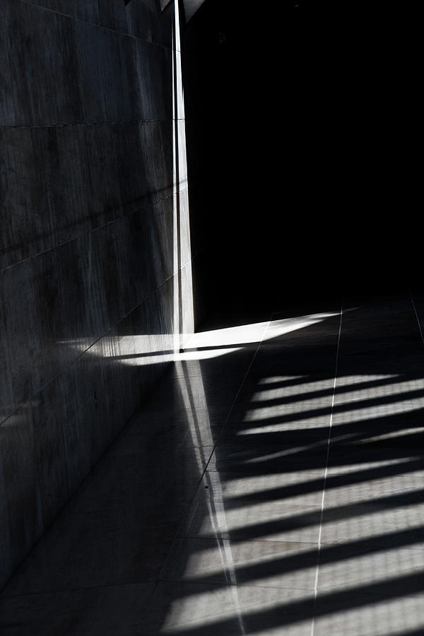 Architecture Photograph - Miho Shadows by CJ Middendorf