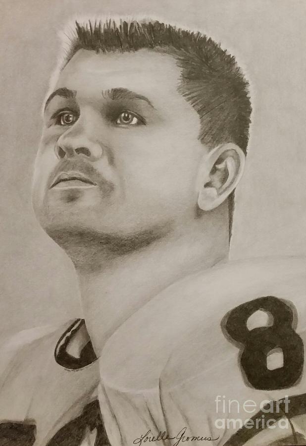 Mike Ditka Drawing by Lorelle Gromus - Fine Art America