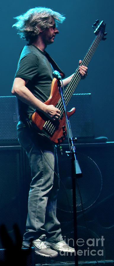 Bass Photograph - Mike Gordon with Phish - Photos from North Charleston Coliseum by David Oppenheimer