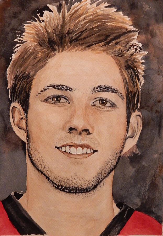 Mike Hoffman Painting by Betty-Anne McDonald